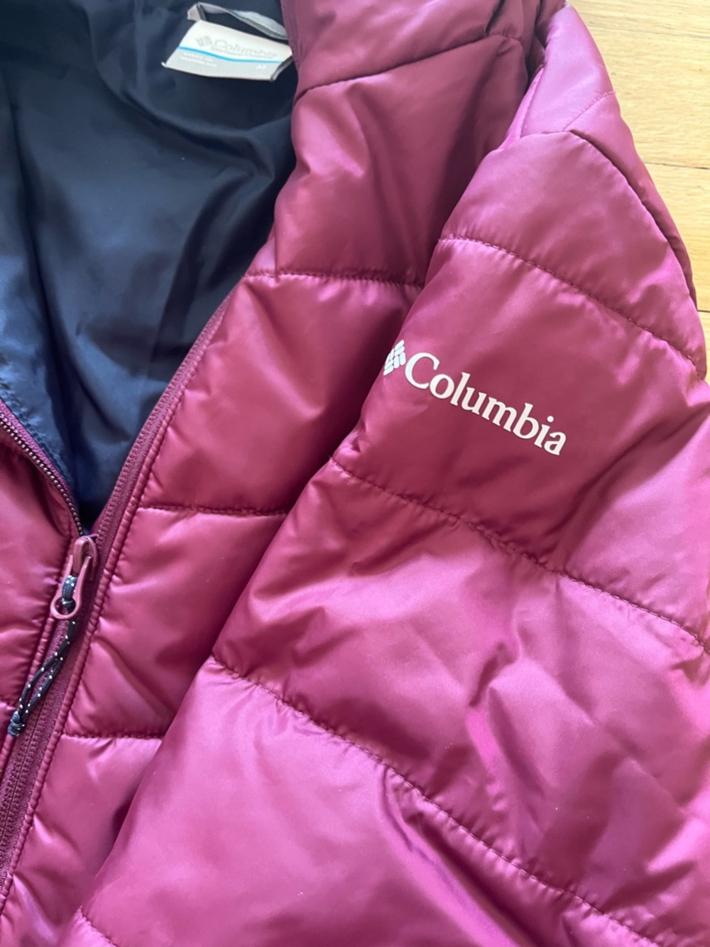 COLUMBIA- Women’s Hooded Insulated Long Puffer Jacket - Picture 2 of 5